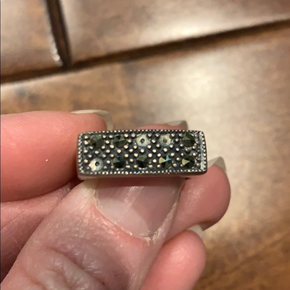 Unique silver and Marcus side ring size 6